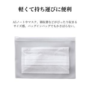 ECO クリアフラットポーチ A5サイズ対応 ...の詳細画像4
