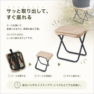 ポータブルチェア 折りたたみ椅子 軽量 RK2...の詳細画像4