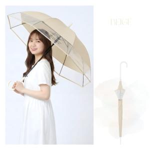 ビニール傘 長傘 カジュアルビニール 60cm...の詳細画像2