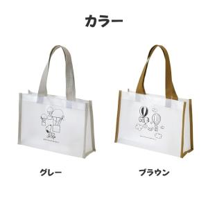 SNOOPY スヌーピー クリアトートバッグ ...の詳細画像4