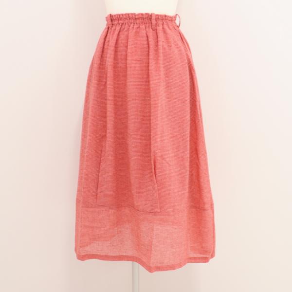 50%OFF 企画サンプル ムギースカート（レッド）アップルハウス お買い得価格  スカート
