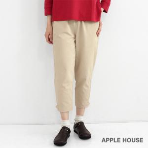【タグ付き未使用品】APPLE HOUSE タッシワンピース コットン ゆったり APPLE HOUSE（アップルハウス） ロイトワンピース 後染め 長袖 : APPLE