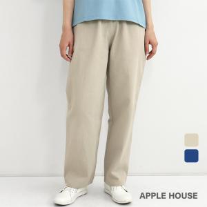 APPLE HOUSE（アップルハウス） ソフトアールグレイパンツ : APPLE