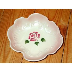 フランス Sarreguemines いちご 柄 バルボティーヌ プレート 食器 