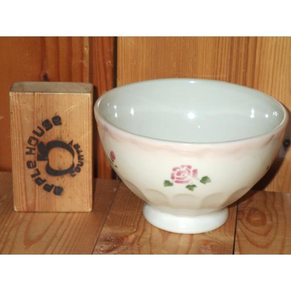 マニー　カフェ・アプレミディ オーレボウル ( ローズ )　　オーレ カフェオレ ボウル　