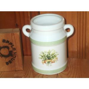 マニー カントリーチェック シリーズ スプーンコンテナ （ エルブ・オレンジリボン ） カトラリー立...