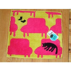 マタノアツコ またのあつこ タオル  21AW 新作 ハンカチ ミニタオル ハンドタオル ねこ 猫 ...