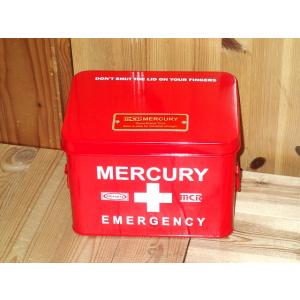 マーキュリー エマージェンシーボックス 救急箱 おしゃれ アンティーク