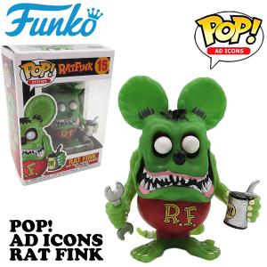 ラットフィンク ファンコ社 ビニールフィギュア POPフィギュア アメ雑 アメリカン雑貨　FUNKO POP! ICONS VINYL FIGURE RAT FINK （GREEN）　16645215｜applehousecountry