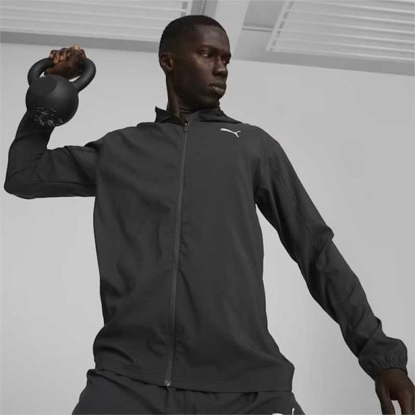 プーマ ラン PLCD グラフィック ウーブン フーディ PUMA メンズランニングウェア wpu(...