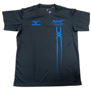 ミズノ MIZUNO オリジナル NXT縦ロゴTシャツ 練習用 半袖シャツ プラクティスシャツ(62sp17nx09bb) rksns｜applesp