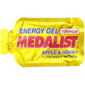 MEDALIST メダリスト  エナジージェル APPLE ＆ HONEY リンゴとはちみつ 1袋（45g）サプリメント(889507)｜applesp