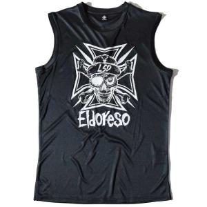 ELDORESO エルドレッソ Lsd Bone Sleeveless ランニング 2024SS(e1213623black)  rsless｜アップルスポーツ