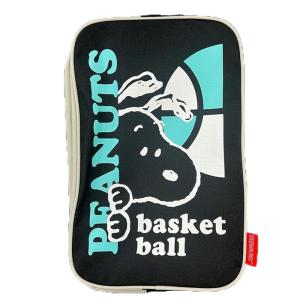 BALLLINE ボールライン スヌーピー PEANUTS シューズケース バスケットボール 2024SS wba(pnua-0036blackmint)  bwsns｜applesp