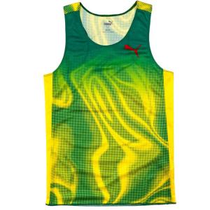 プーマ シングレット SINGLET AOP M PUMA コイケスポーツオリジナル メンズランニングウェア wpu(pumrt202402)  rtank｜applesp