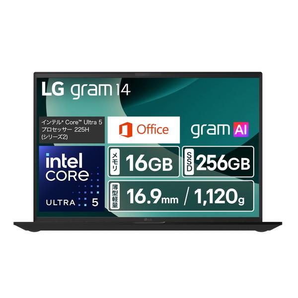 ノートパソコン LG gram 14Z90T-GA52J 14インチ 1920×1200 Core ...