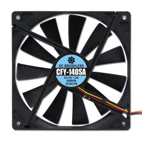 AINEX アイネックス CFY-140SA ケース用ファン140mm 静音タイプ 600rpm±1...