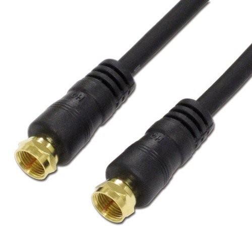 AINEX アイネックス F4C-03 アンテナケーブル F型ネジ式 ストレート 約0.3m お取り...