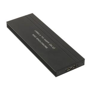 AINEX アイネックス HDE-10 USB3.0接続 UASP対応 M.2 SATA SSDケース お取り寄せ｜applied-net