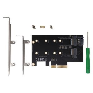 Ainex アイネックス M.2 NVMe SSD変換PCIeカード SATAコンボ AIF-09 -お取り寄せ- 0131-4562412836210-ds｜applied-net