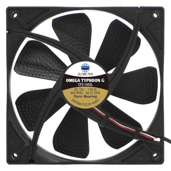 Ainex アイネックス OMEGA TYPHOON G 140mm 究極静音タイプ CFZ-140...