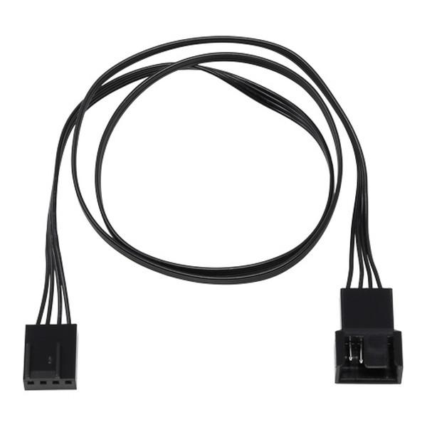 Ainex アイネックス PWMファン用電源延長リボンケーブル 50cm ブラック CA-099A ...