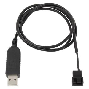 Ainex アイネックス ファン用USB電源変換ケーブル 12V昇圧タイプ CA-USB12VA -お取り寄せ- 0131-4562412838320-ds｜applied-net