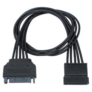 Ainex アイネックス シリアルATA用電源延長ケーブル 30cm ブラック SA-047SAB-BK -お取り寄せ- 0131-4562412838627-ds｜applied-net