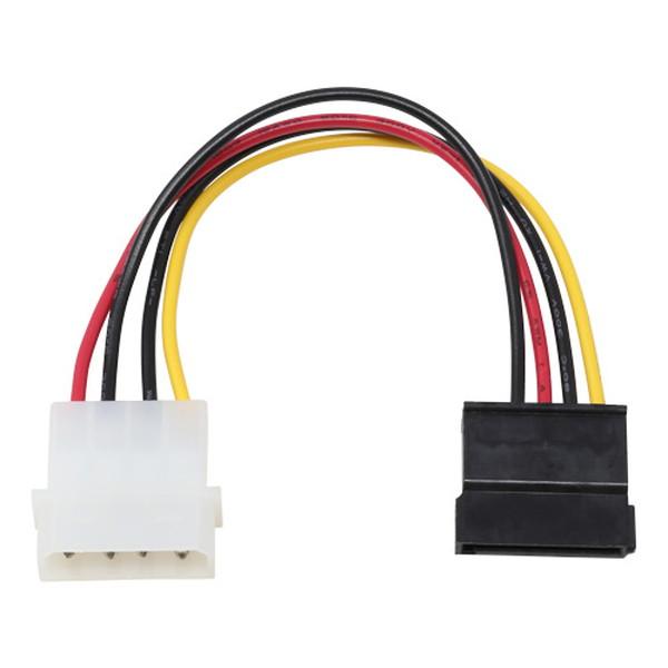 Ainex シリアルATA用電源変換ケーブル 12cm WA-085B -お取り寄せ- 0131-4...