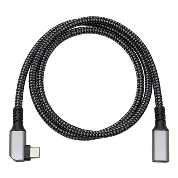 AINEX アイネックス USB Type−C　横L型延長ケーブル U31CCLF08 -お取り寄せ...