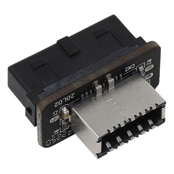 Ainex 内部USB3.0 - フロントUSB Type-Cヘッダー変換アダプタ USB-025 ...