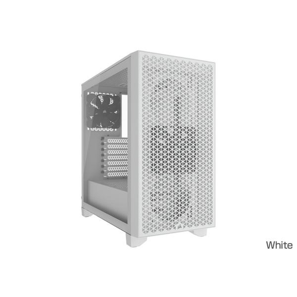 Corsair コルセア PCケース 3000D Tempered Glass Mid-Tower,...