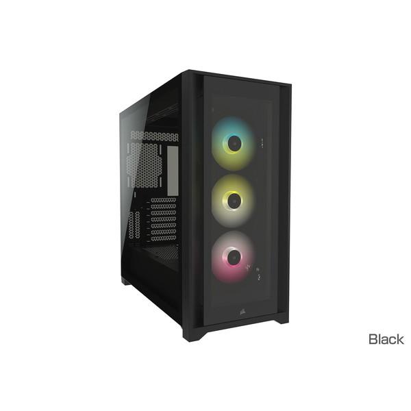 Corsair コルセア PCケース iCUE 5000X RGB Tempered Glass -...