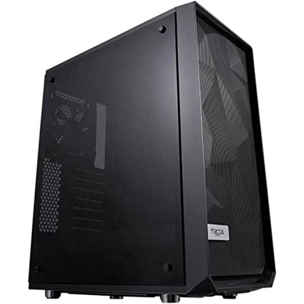 Fractal Design Meshify C Blackout Tempered Glass ミ...