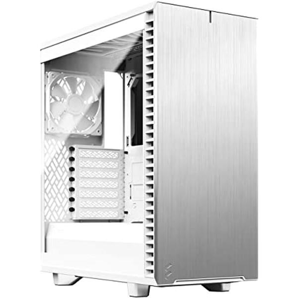 Fractal Design Define 7 Compact White TG Clear Tin...