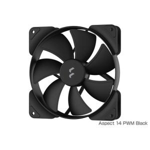 ケースファン Fractal Design Aspect 14 PWM Black FD-F-AS1-1403 -お取り寄せ-｜applied-net