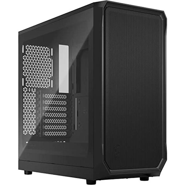 Fractal Design Focus 2 Black TG Clear Tint ミドルタワーP...