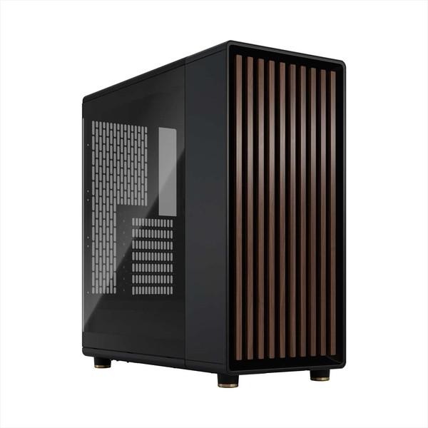 Fractal Design North Charcoal Black TG Dark ミドルタワー...