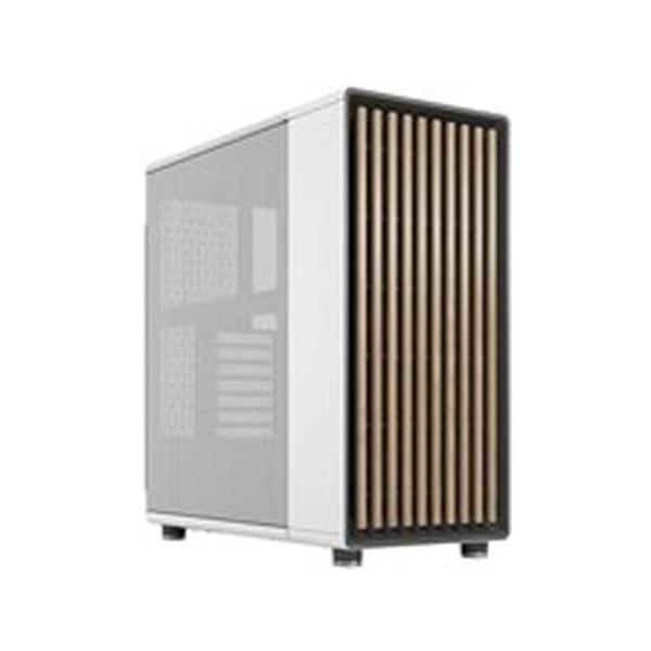 Fractal Design North Chalk White ミドルタワーPCケース FD-C-...