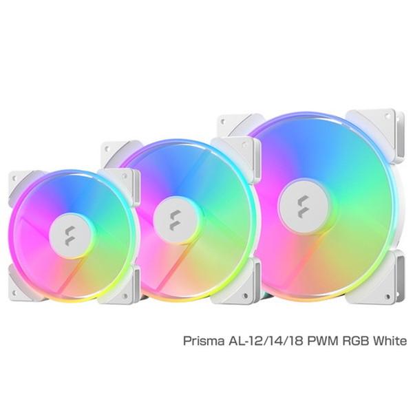 ケースファン Fractal Design Prisma AL-14 PWM RGB White F...