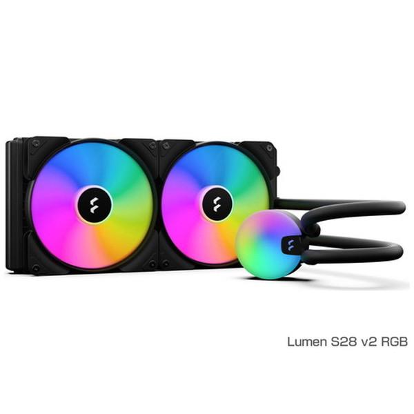 簡易水冷クーラー Fractal Design Lumen S28 v2 RGB FD-W-L1-S...