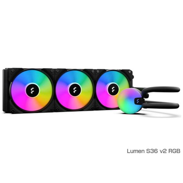 簡易水冷クーラー Fractal Design Lumen S36 v2 RGB FD-W-L1-S...