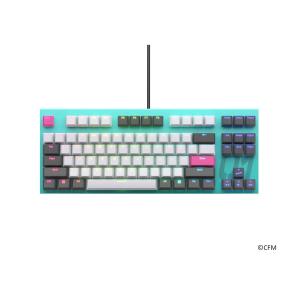 ※お詫びと訂正あり東プレ REALFORCE GX1 GAMING KEYBOARD 初音ミクコラボモデル 英語配列 テンキーレス X1UDM1 -お取り寄せ-｜applied-net