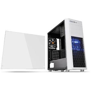 Thermaltake Versa H26 White /w casefan ミドルタワーPCケース CA-1J5-00M6WN-01-お取り寄せ品-｜applied-net