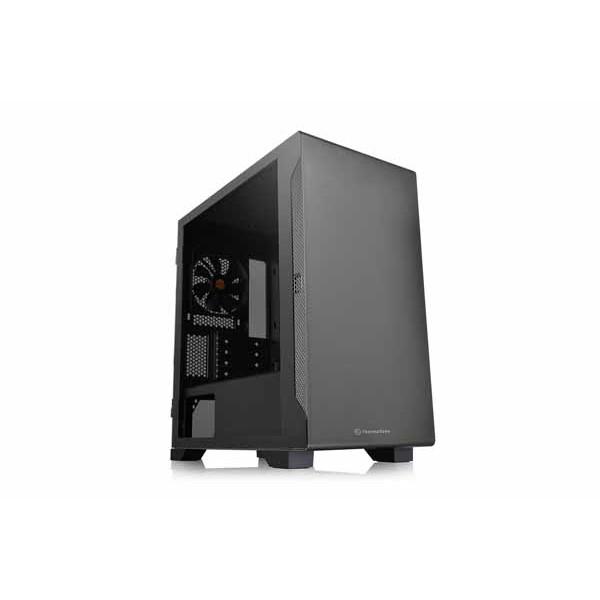 Thermaltake S100 TG マイクロタワーPCケース CA-1Q9-00S1WN-00-...