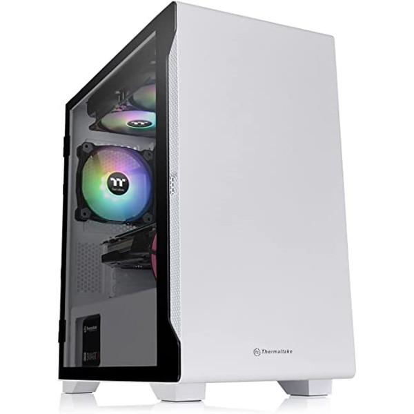 Thermaltake S100 TG Snow Edition マイクロタワーPCケース CA-1...