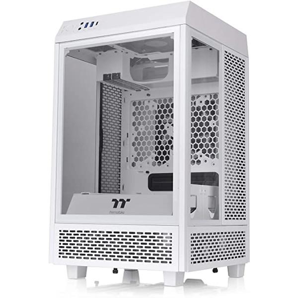 Thermaltake The Tower 100 Snow Edition ミニタワーPCケース ...
