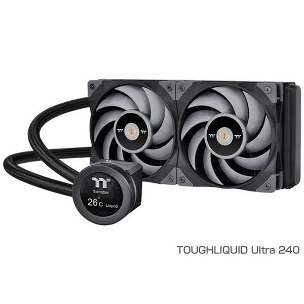 簡易水冷クーラー Thermaltake TOUGHLIQUID Ultra 240 CL-W322...
