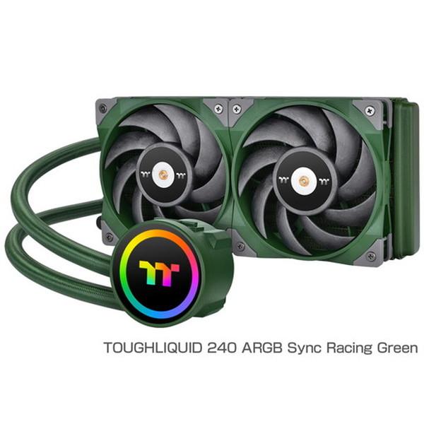 簡易水冷クーラー Thermaltake TOUGHLIQUID 240 ARGB Sync -Ra...
