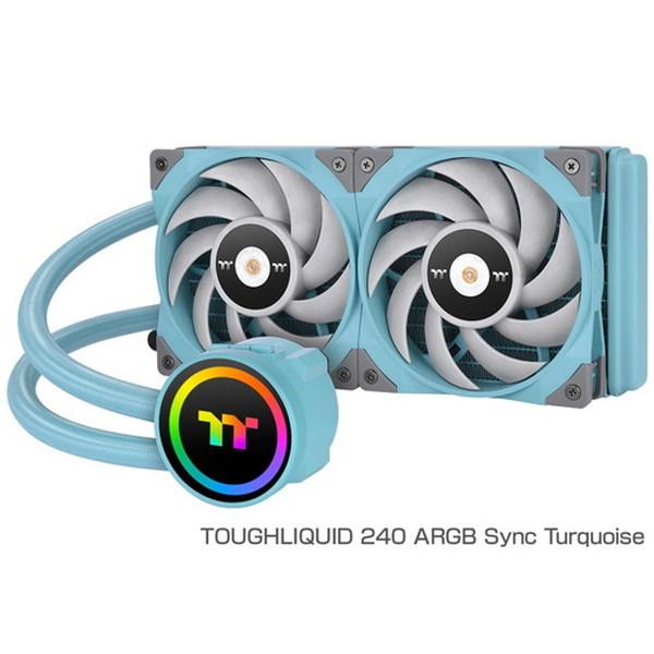 簡易水冷クーラー Thermaltake TOUGHLIQUID 240 ARGB Sync -Tu...